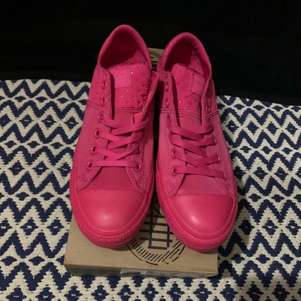 NEW  CONVERSE 8.5 MADISON NEOPRENE OX VIVID PINK - Picture 8 of 9